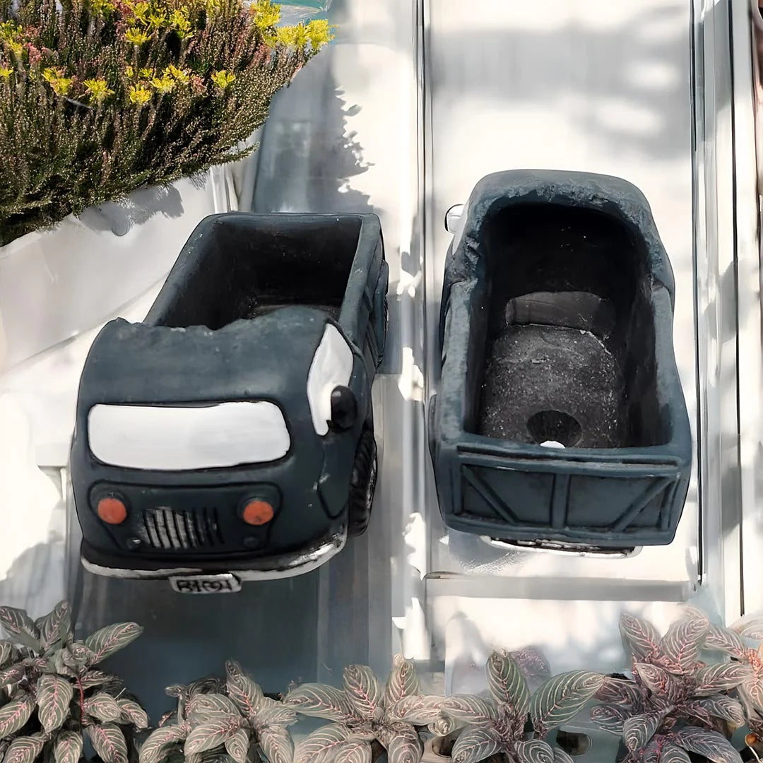Mini Truck Ceramic Planter