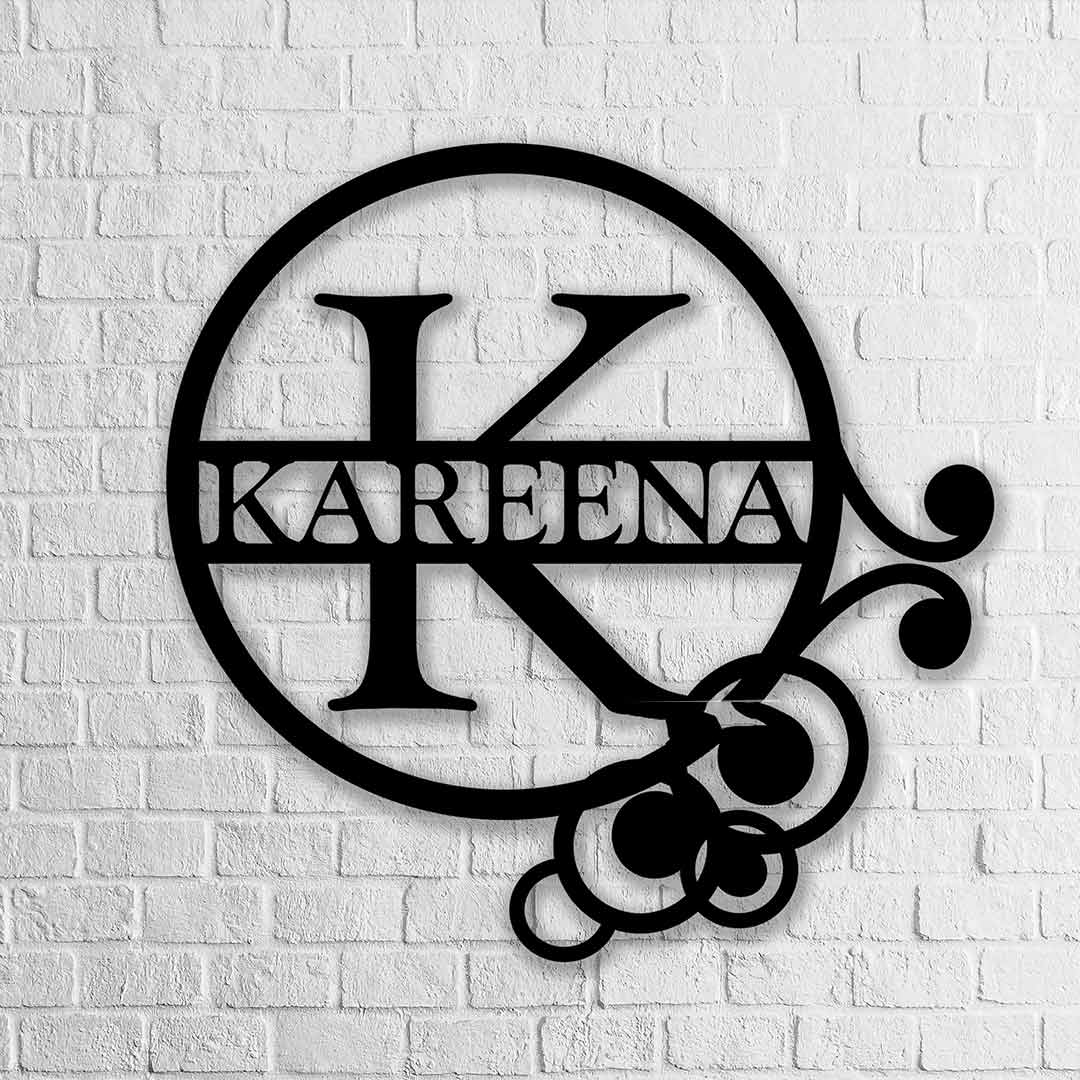 PERSONALIZED BIRDS WOODEN LETTER MONOGRAM