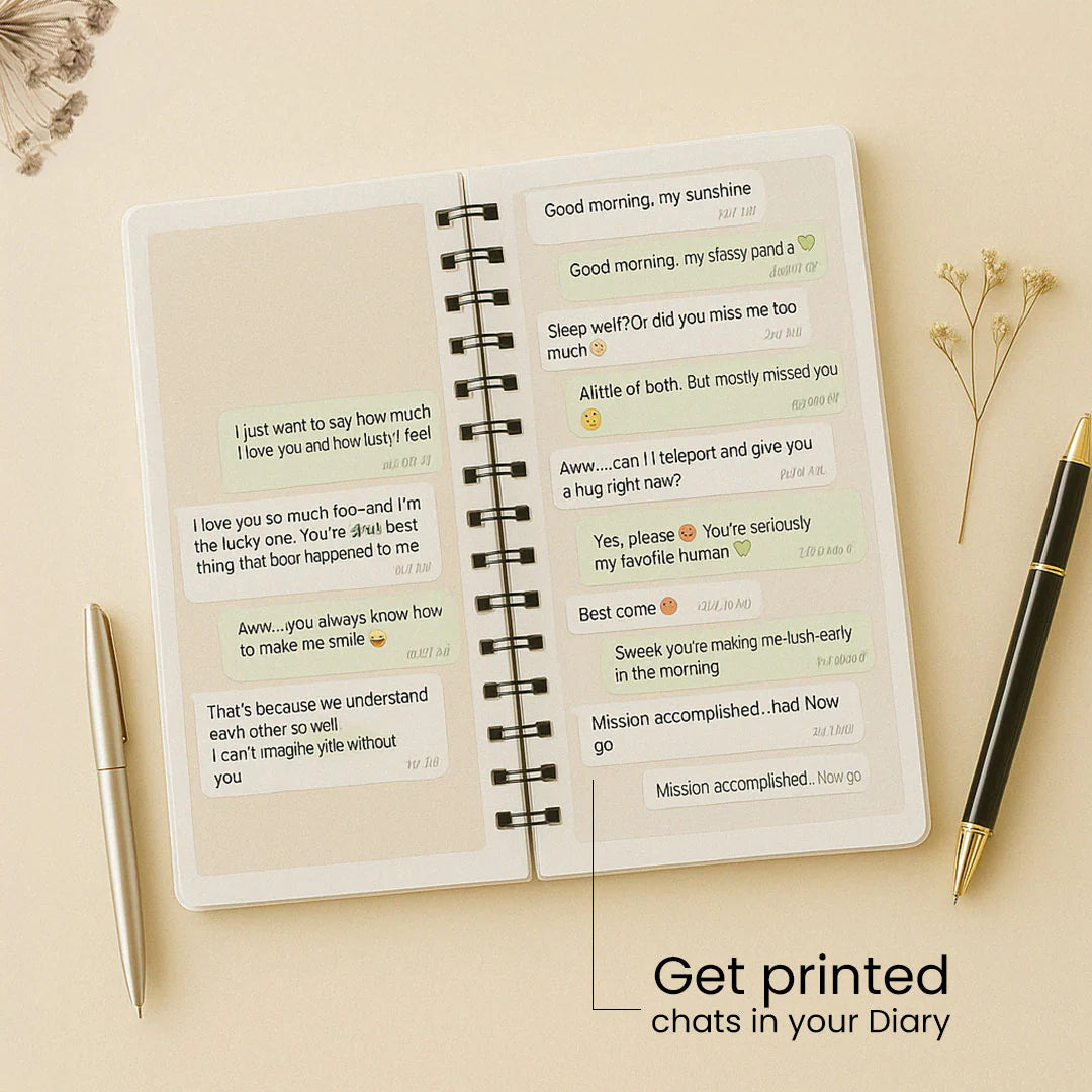 Personalized Chat Memory Book – 6x8"