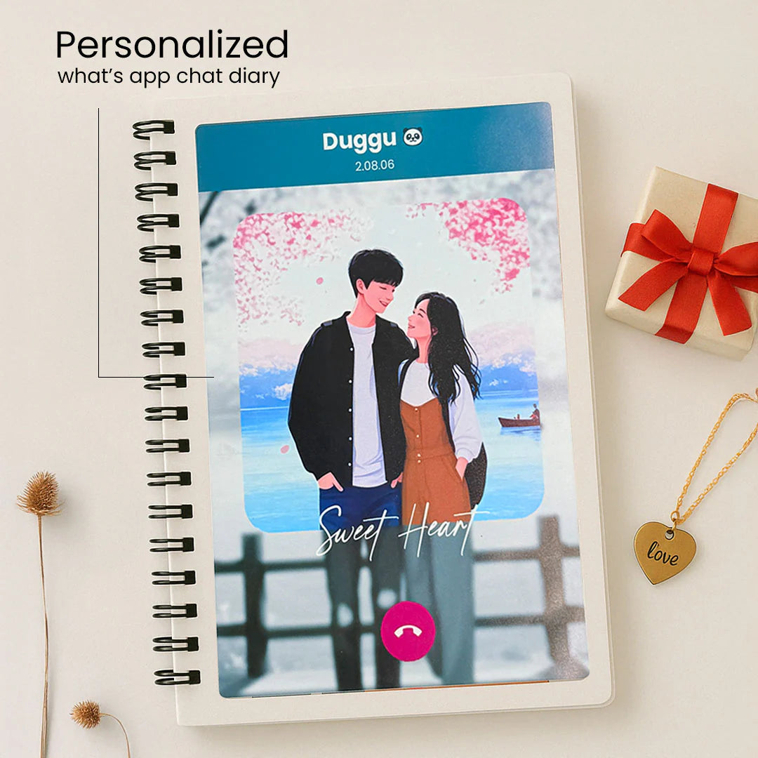Personalized Chat Memory Book – 6x8"