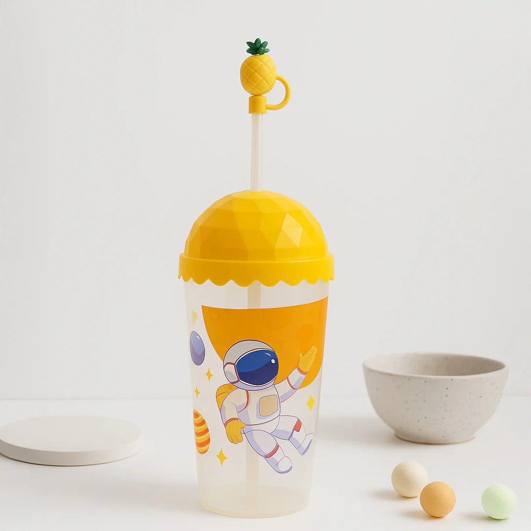 Personalized Kids Space-Themed Sipper Cup
