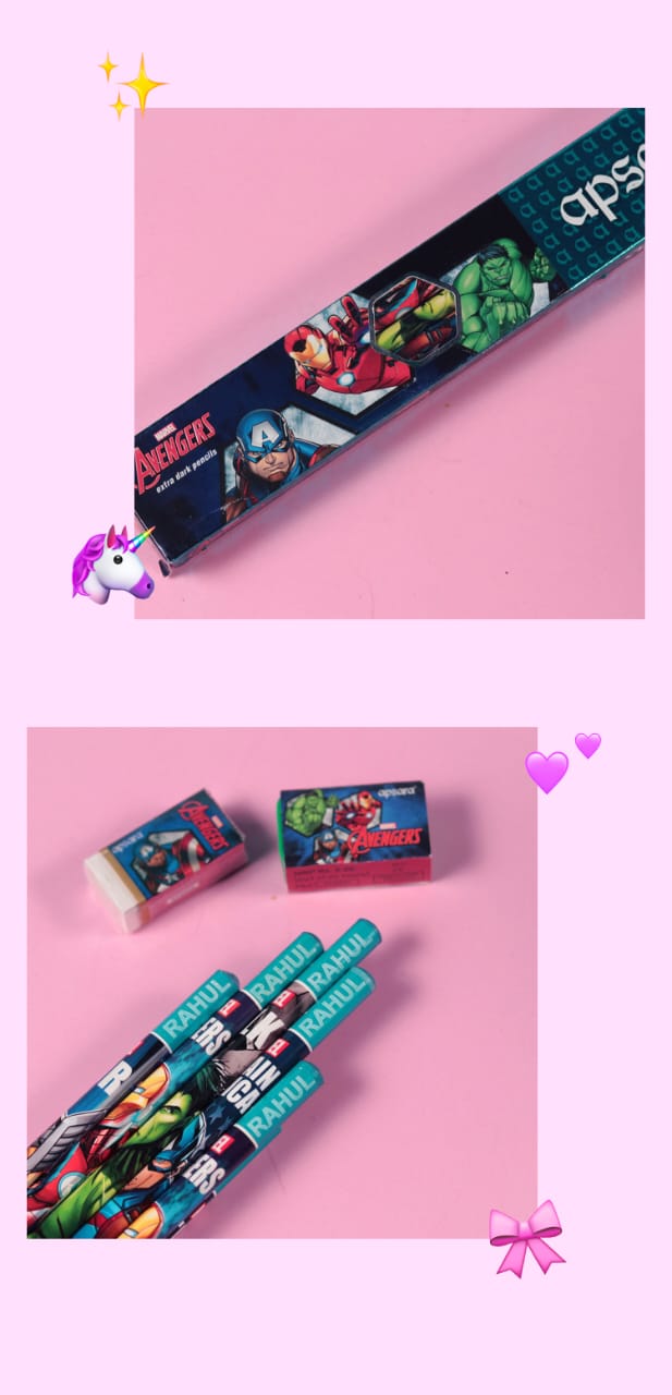 Customize Avengers Cartoon Pencil