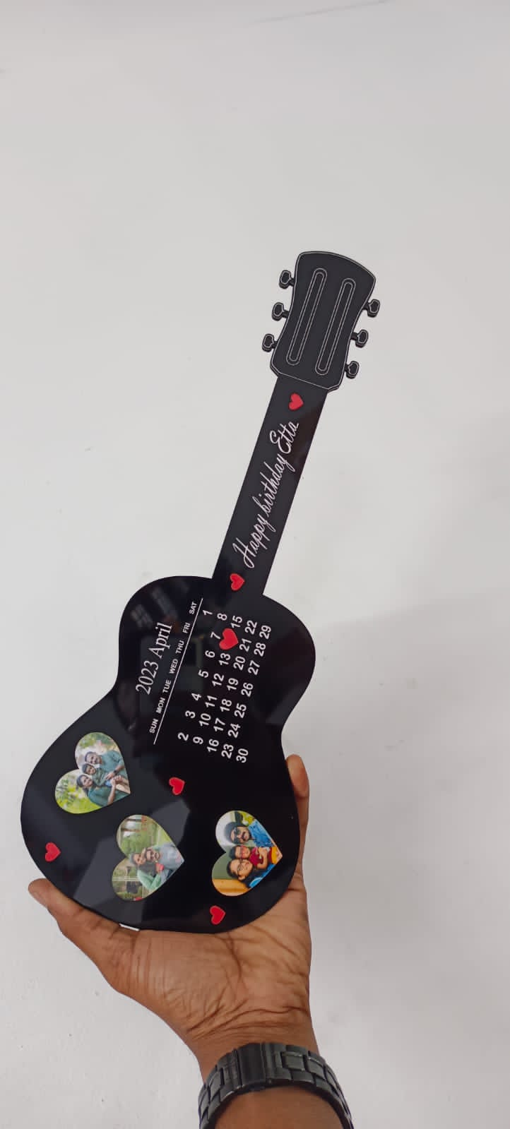 Sublimation Guitar with calendar