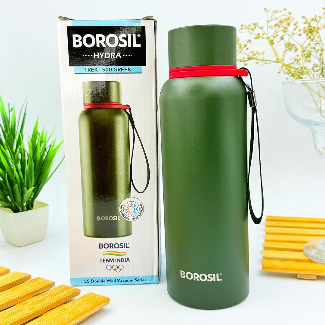 Customise Borosil Bottle Hot and cold