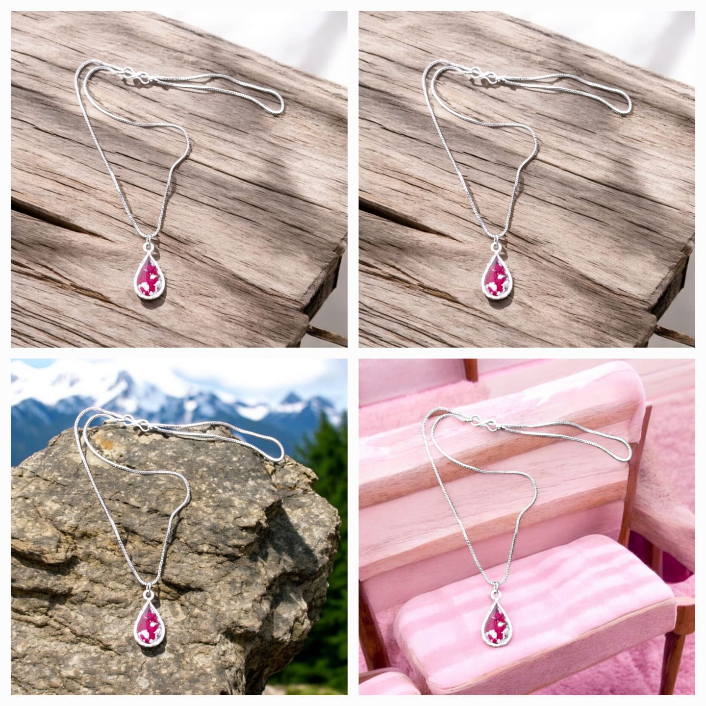 Drop pending With Real Rose