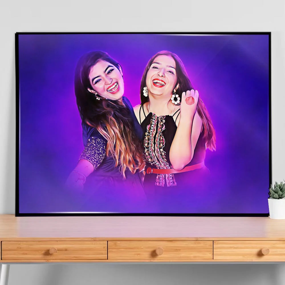 Digital Acrylic Oil Painting | Order Online in India