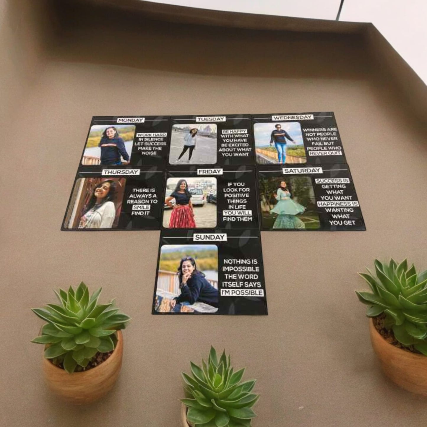Customise Magnet Calander Table Top