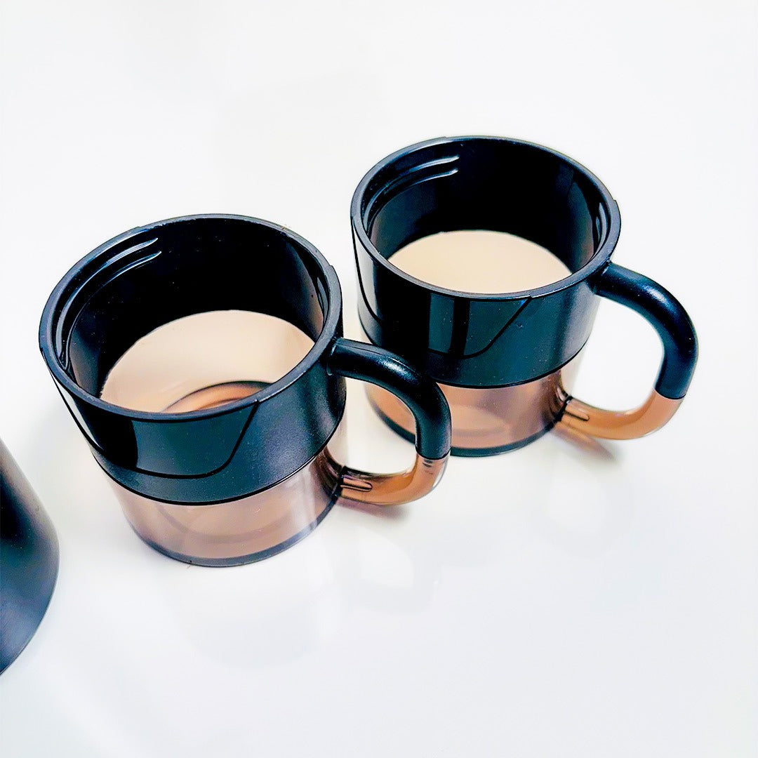 Heavy quality flask set