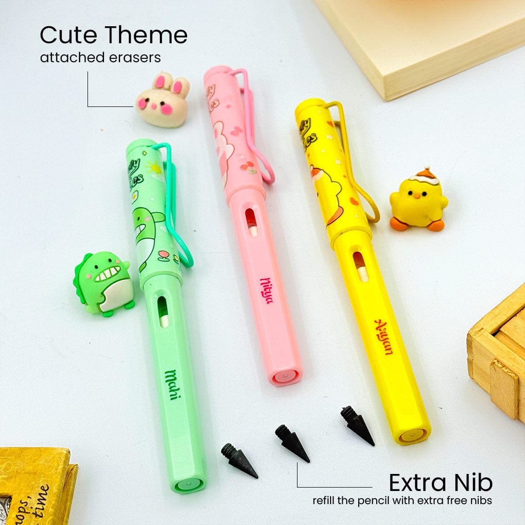 Customise Cute kawaii Mechanical Eternal Pencil..