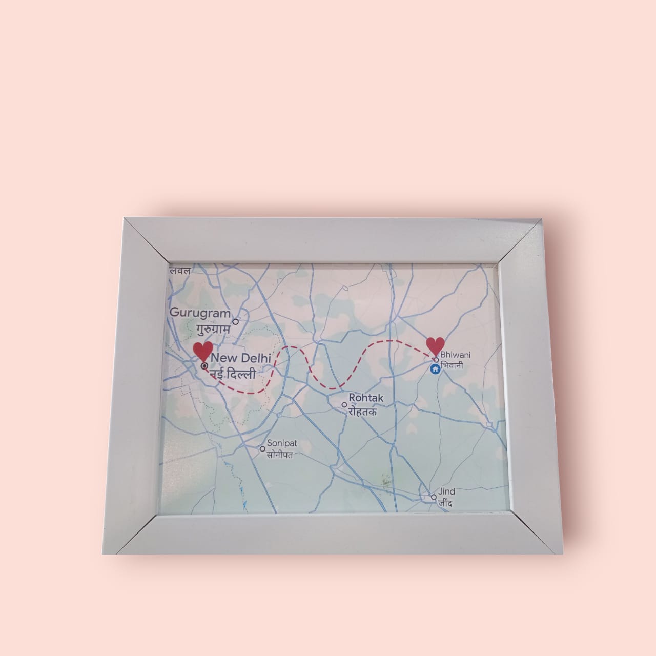 Personalized Long-Distance Map Frame