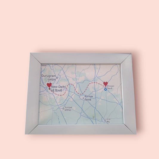 Personalized Long-Distance Map Frame