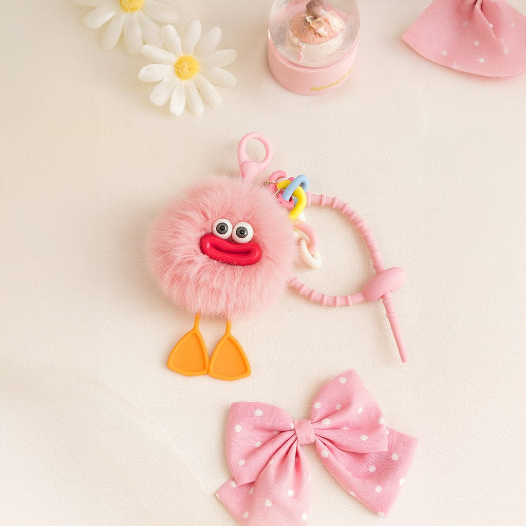 Fluffy Duck Bag Charm.