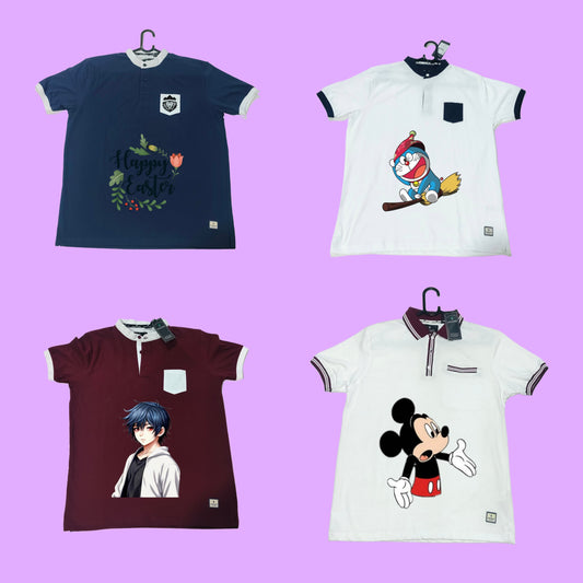 London Berry Heavy Quality T-shirt Half Sleeves