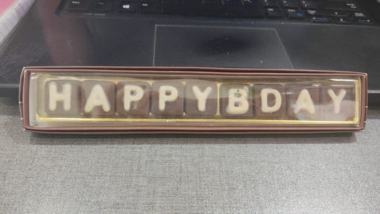 happy birthday chocolate