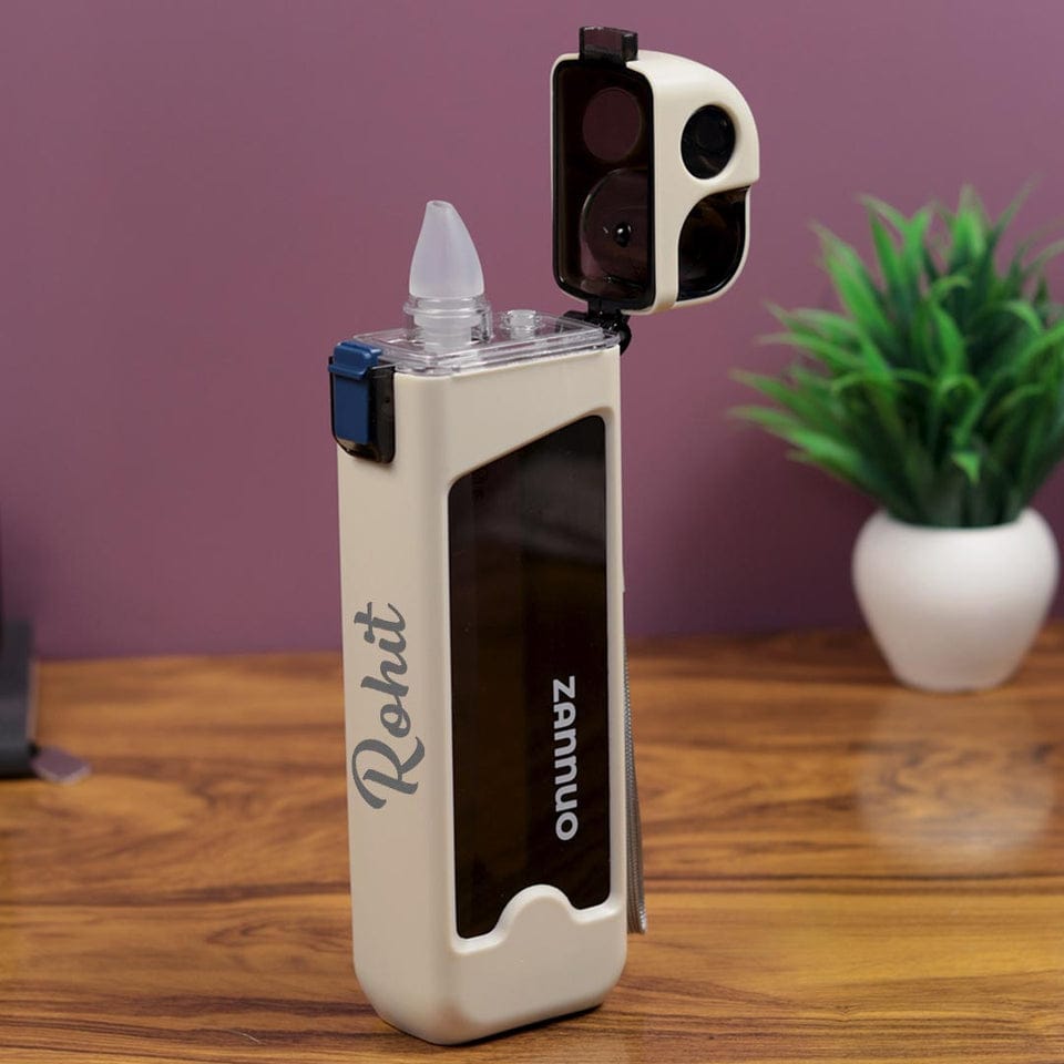 Customise Flat Plastic Bottle .