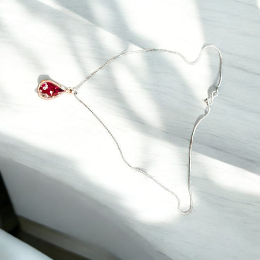 Drop pending With Real Rose