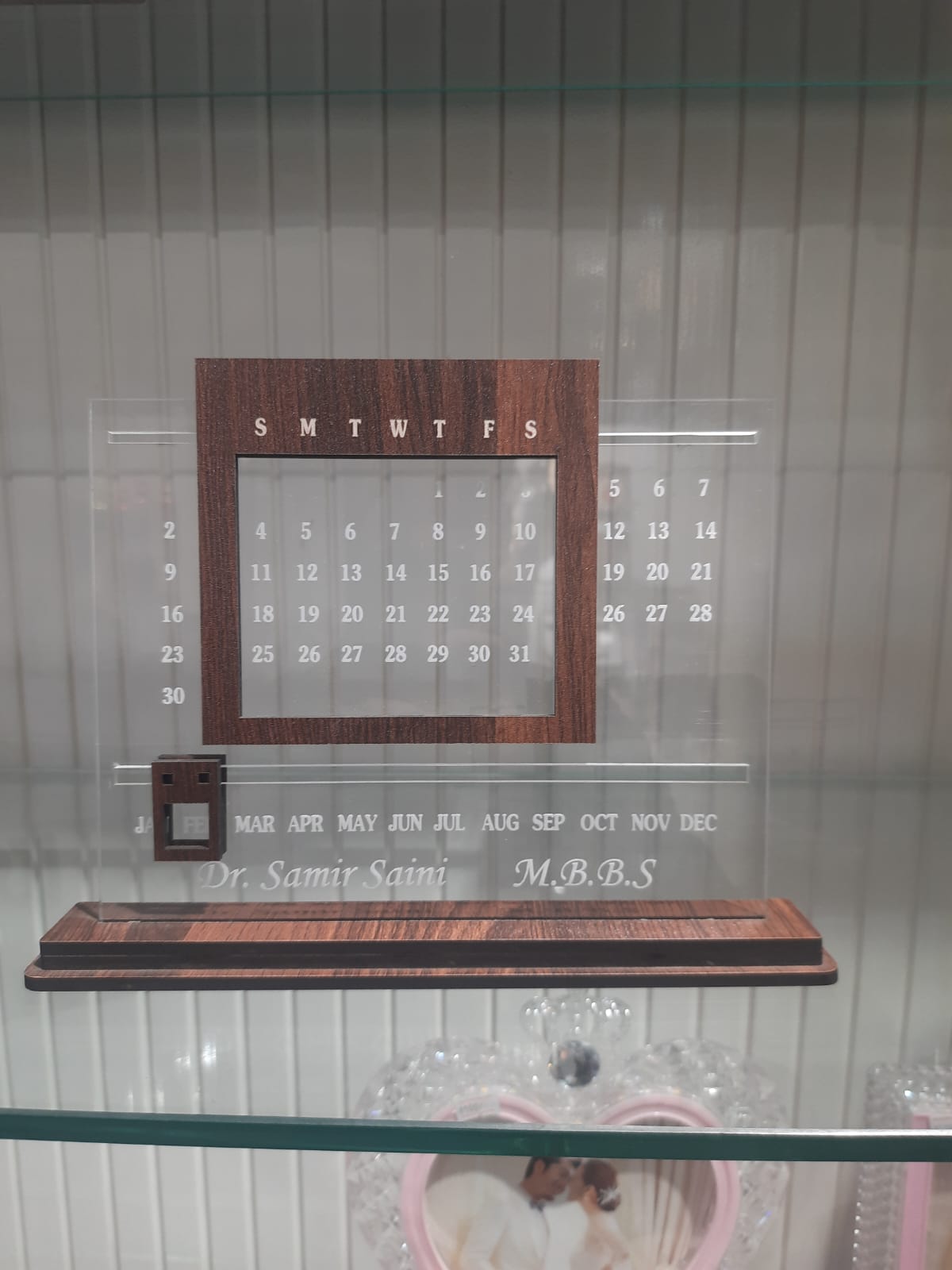 Customized Wooden Calender