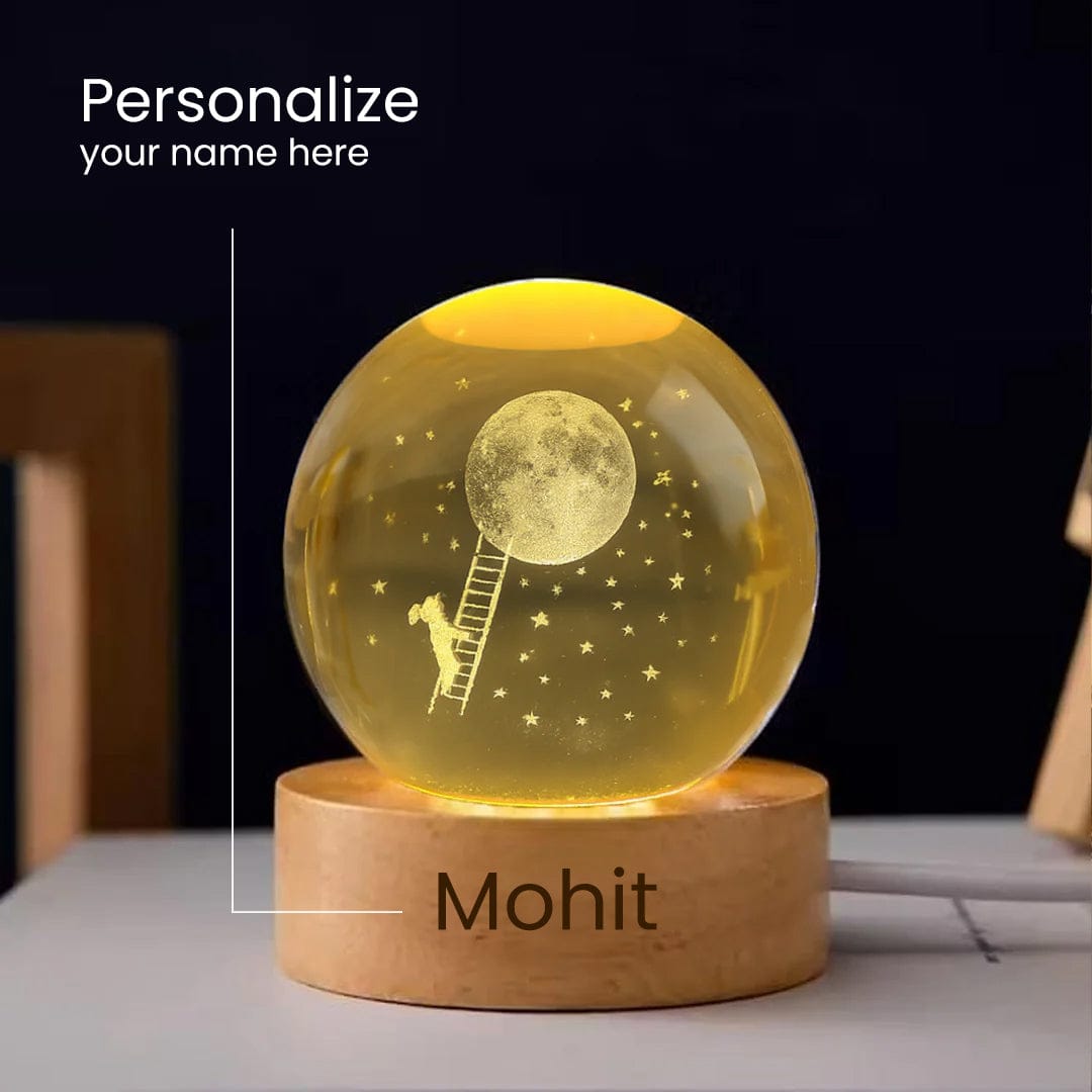 Starry Night Globe Lamp