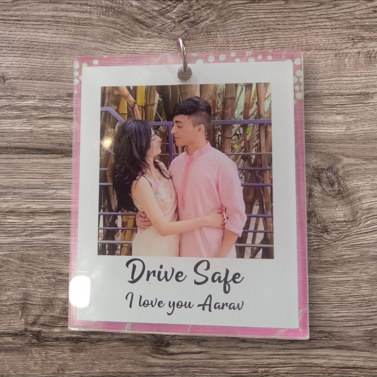 Personalized Car Hanger with Photo
