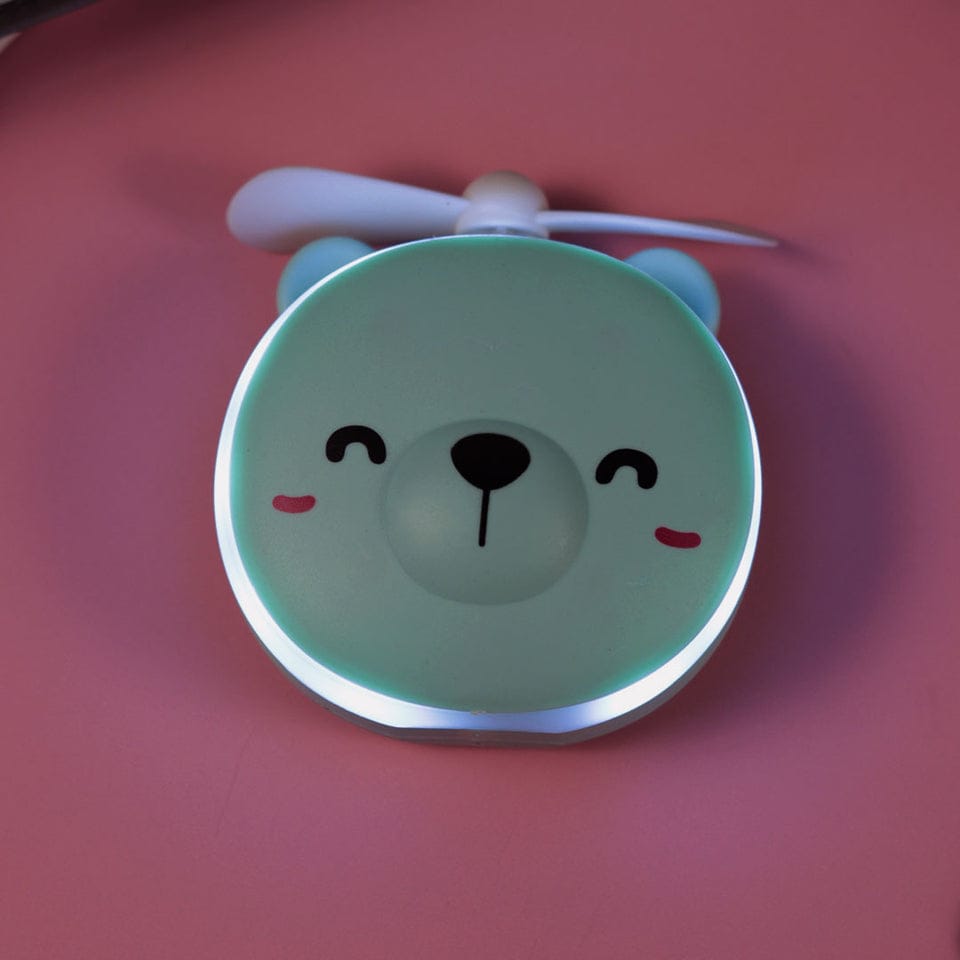 Customise Mini Usb Fan With Mirror And Led