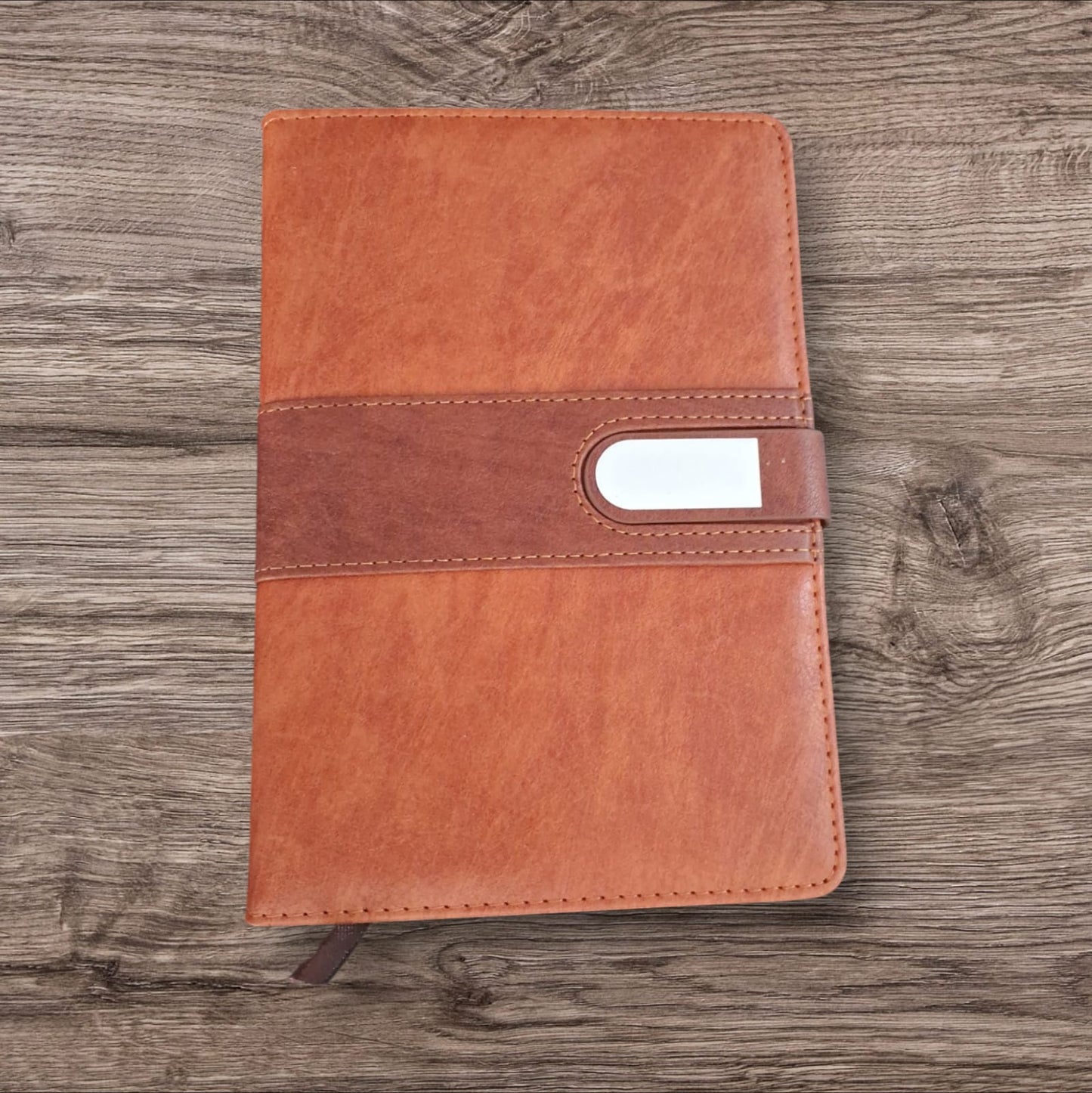 Brown A4 Paper Cover Diary – Custom Name & Logo Printing