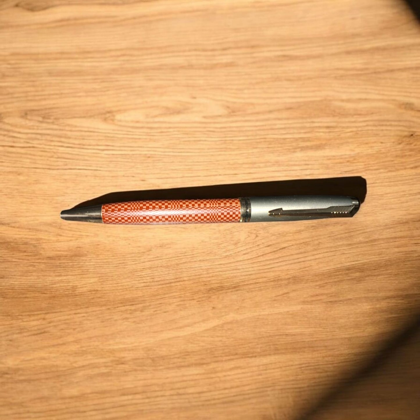 Roller Metallic Finish Ball Pen - Red