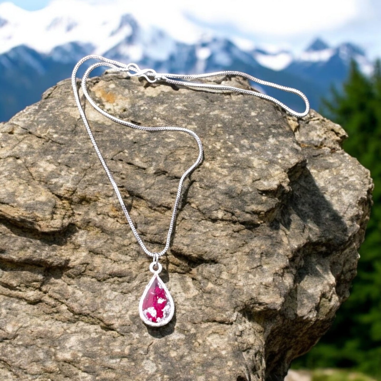 Drop pending With Real Rose
