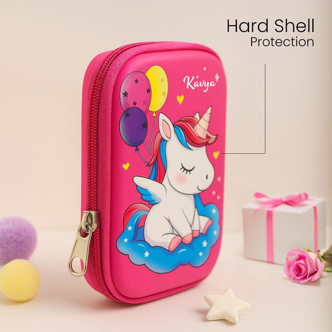 Personalized Unicorn Pencil Case.