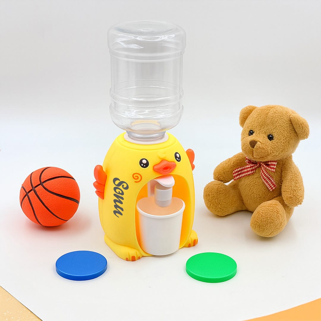 Customize Cute Kids' Water Dispenser with clay.