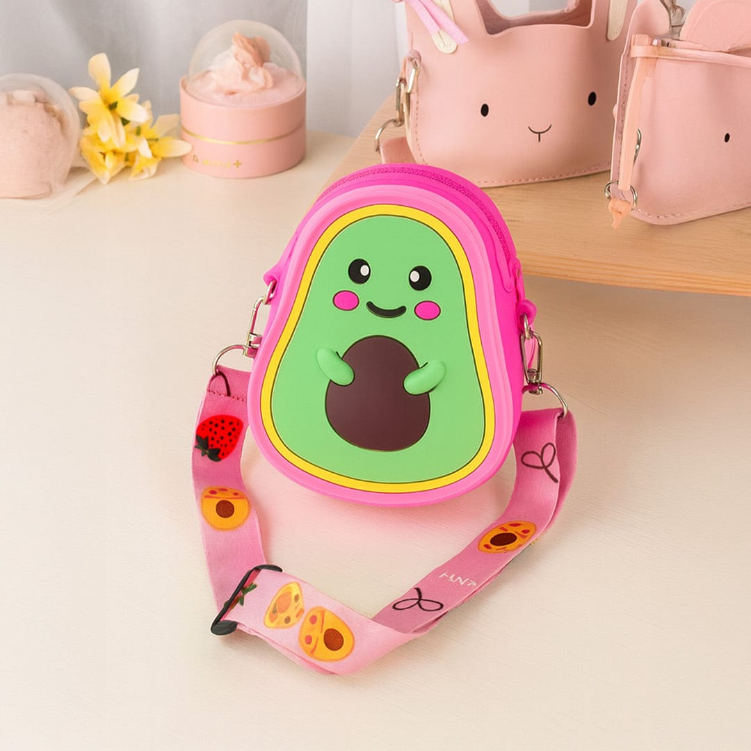 Avocado Cartoon Sling Bag.
