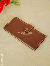 Customize heavy passport Plain Ladies Clutch