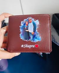 Customise colour print wallet ..