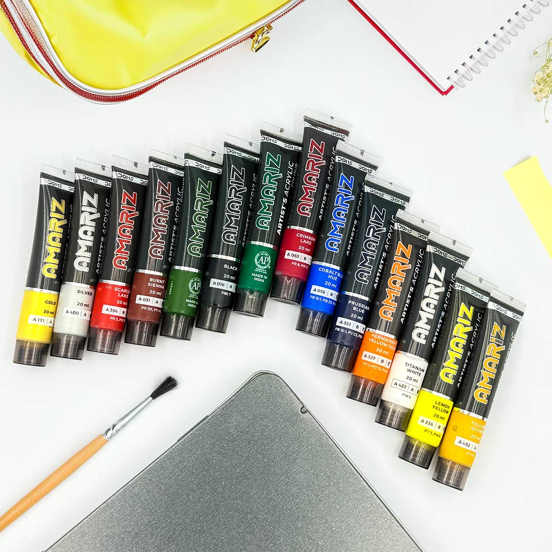 Personalized Doms Artist Amariz Acrylic Colors set