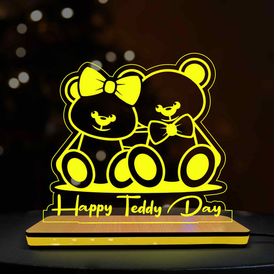 Valentine Special Teddy Day LED Lamp