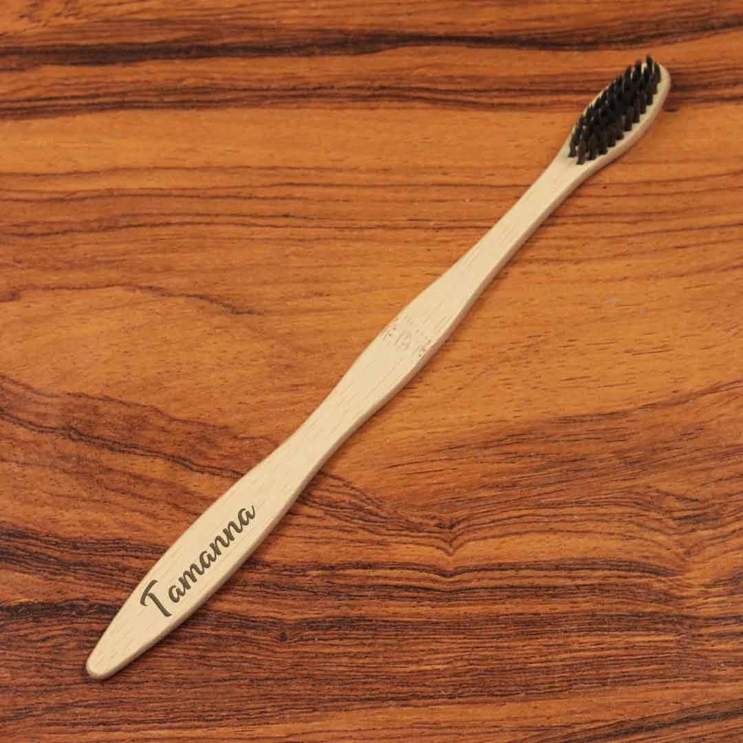 Personalized Bamboo Toothbrush