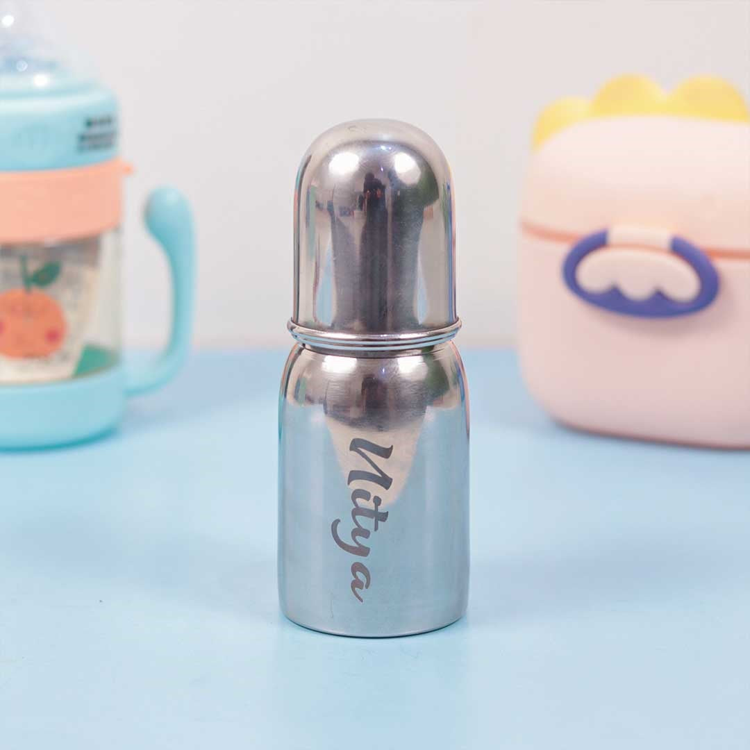 Customise Steel  Baby Milk Bottle