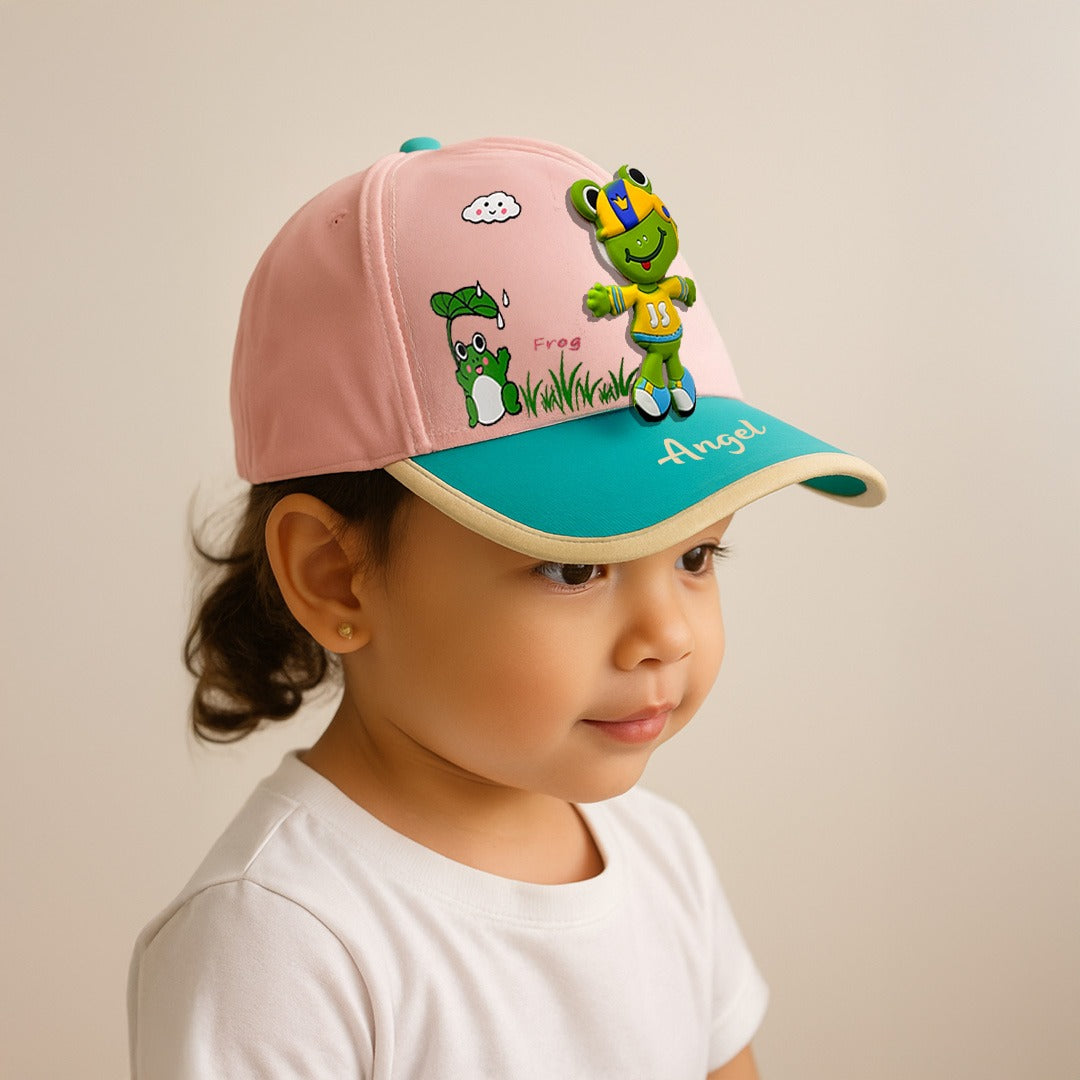 Customise  heavy quality  kids cartoon cap .