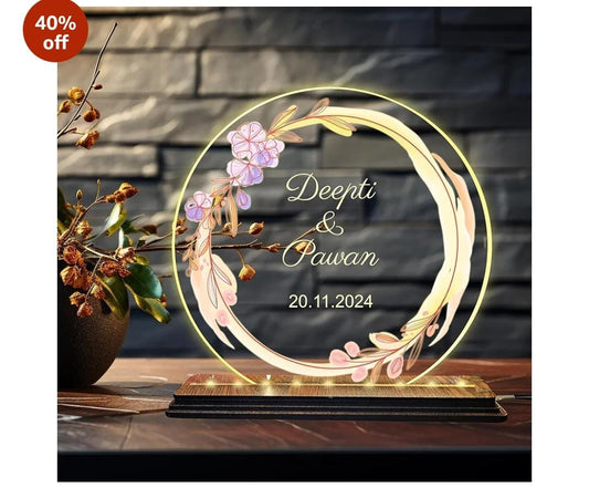 Customized Couple LED Table Lamp....