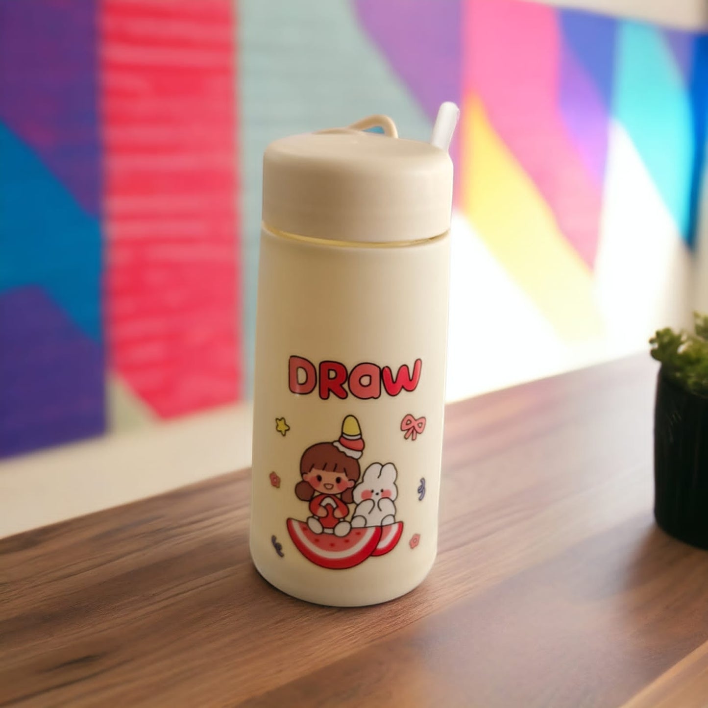 Customise baby glass bottle .
