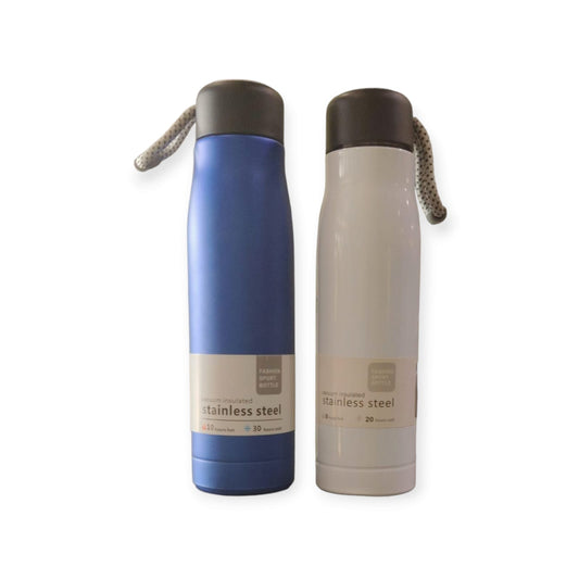 Personalized vacuum insulated stainless steel water bottle
