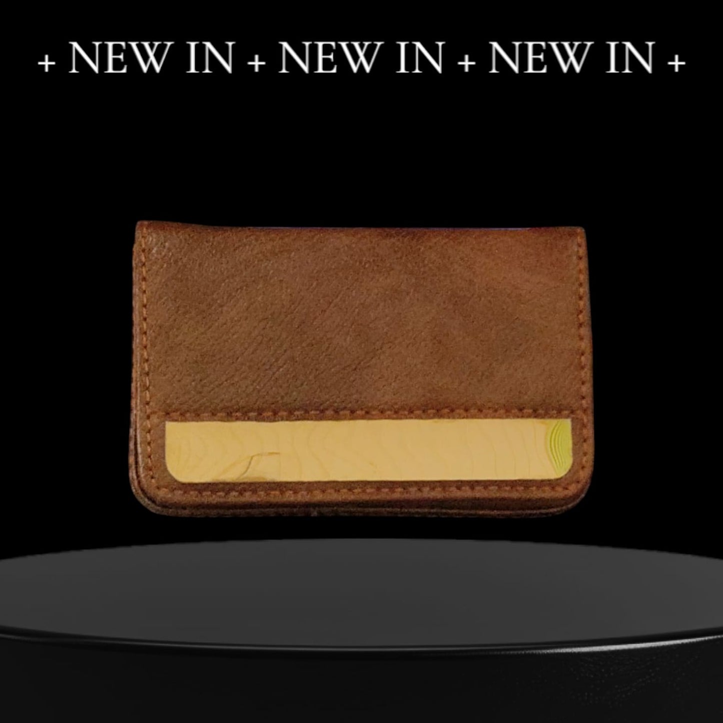 Brown & Black Leather Card Holders