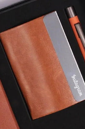 Metal cardholder box