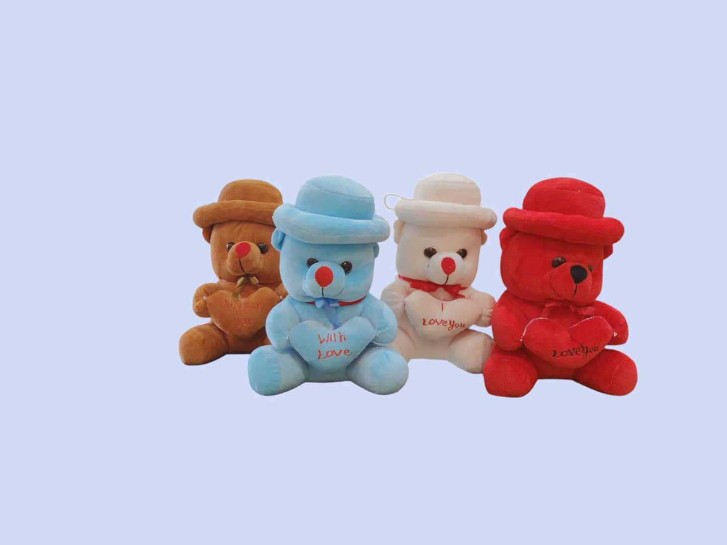 soft teddy with nice cap