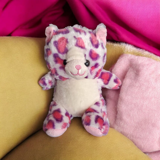 Dimpy Stuff Small Sitting Cute Pink Cat
