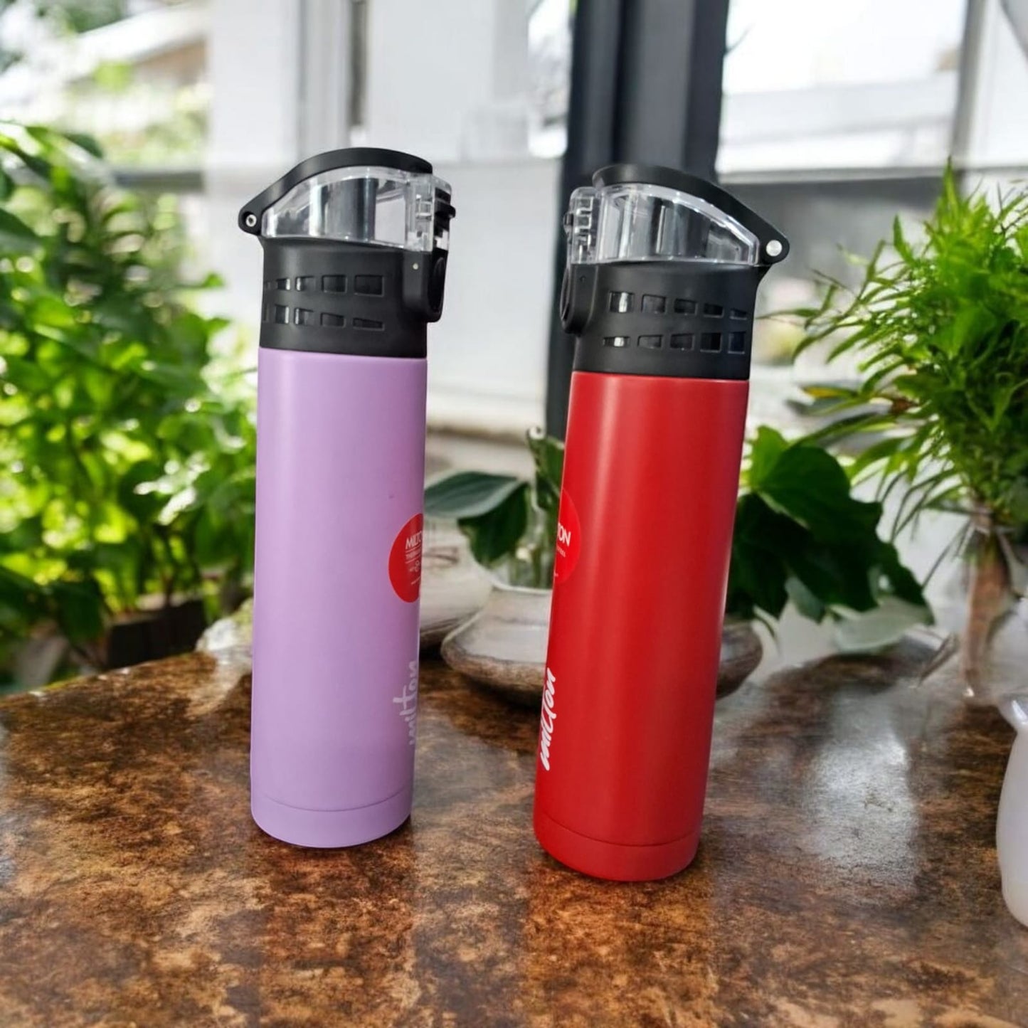 Personalized Milton Atlantis 600 Thermosteel Bottle - Hot & cold Water Bottle