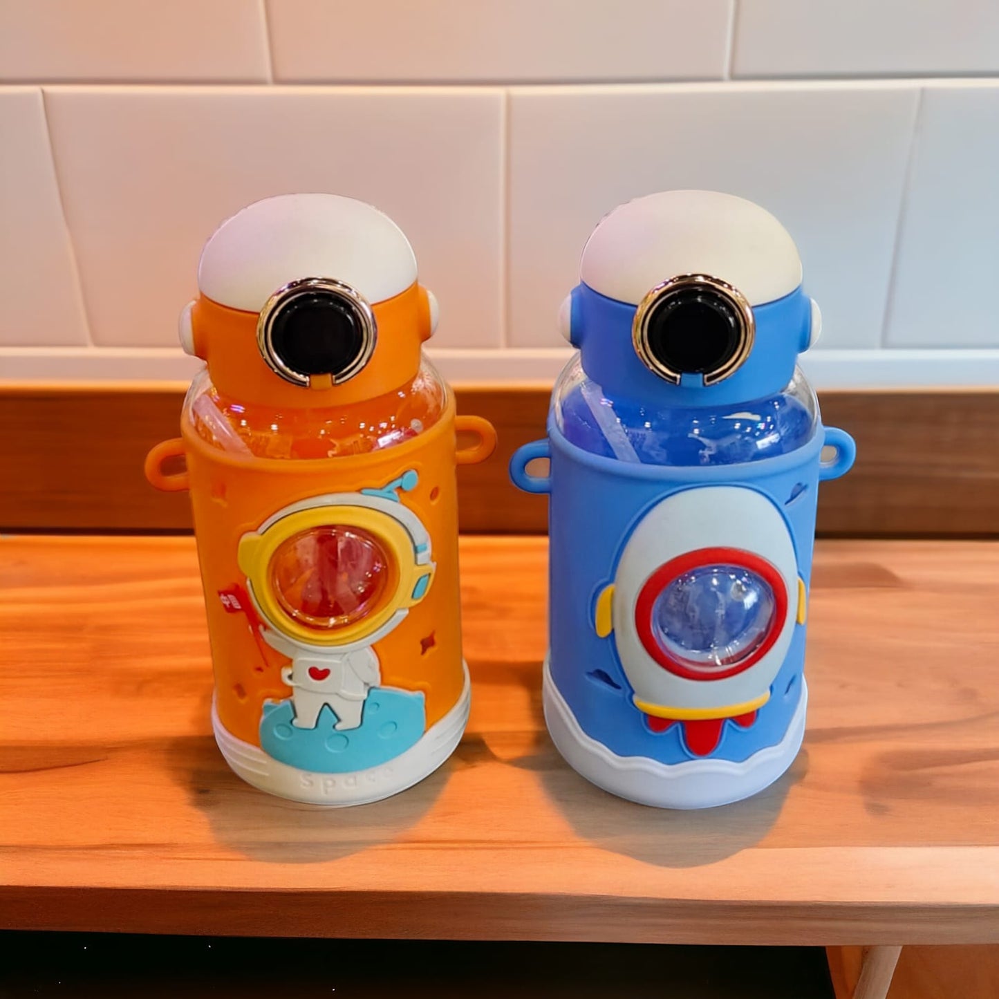 Children Astronaut Sipper Bottle
