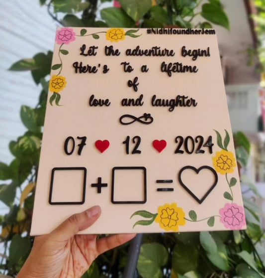 Acrylic Love Agreement