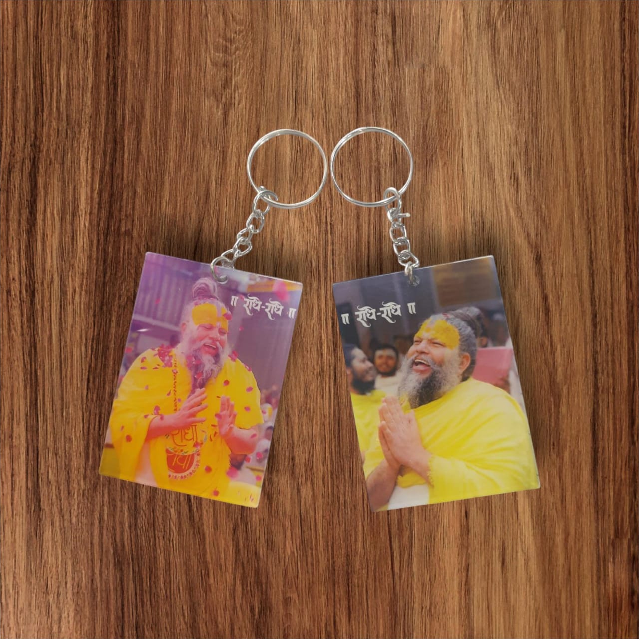Premanand Ji Maharaj acrylic keychain