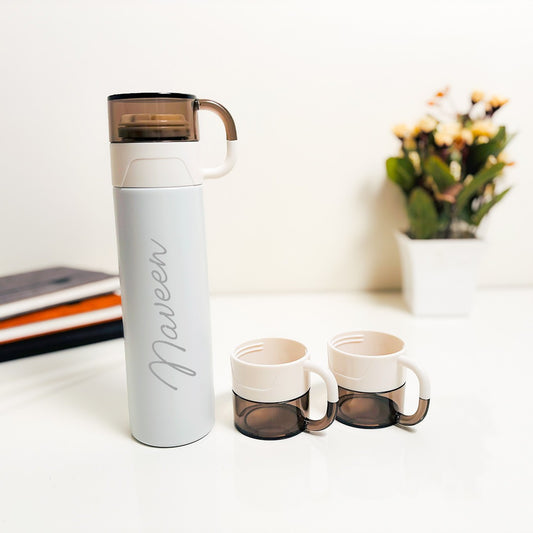 Heavy quality flask set