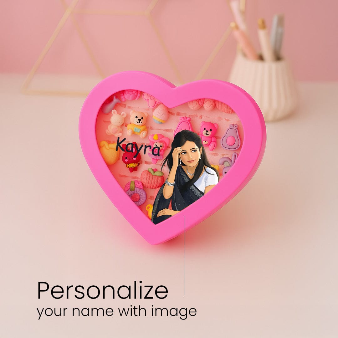 Personalized Heart Ring Box.